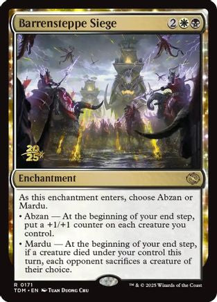 Barrensteppe Siege [Tarkir: Dragonstorm Prerelease Cards]