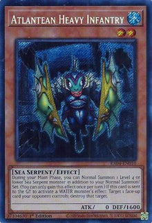 Atlantean Heavy Infantry [RA04-EN010] Secret Rare