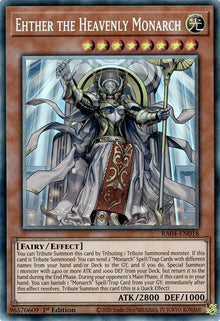 Ehther the Heavenly Monarch [RA04-EN018] Prismatic Collector's Rare