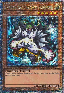 Zaborg the Thunder Monarch [RA04-EN125] Quarter Century Secret Rare