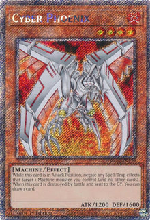 Cyber Phoenix [RA04-EN129] Platinum Secret Rare
