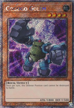 Gogogo Golem [RA04-EN152] Platinum Secret Rare