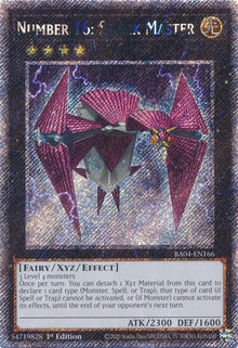 Number 16: Shock Master [RA04-EN166] Platinum Secret Rare