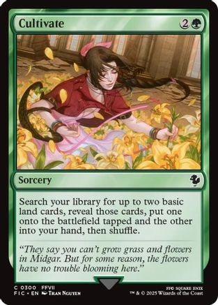 Cultivate [FINAL FANTASY Commander]