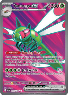 Yanmega ex (206/182) [Scarlet & Violet: Destined Rivals]