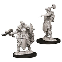 Nolzur's Marvelous Miniatures: Female Half Orc Barbarian