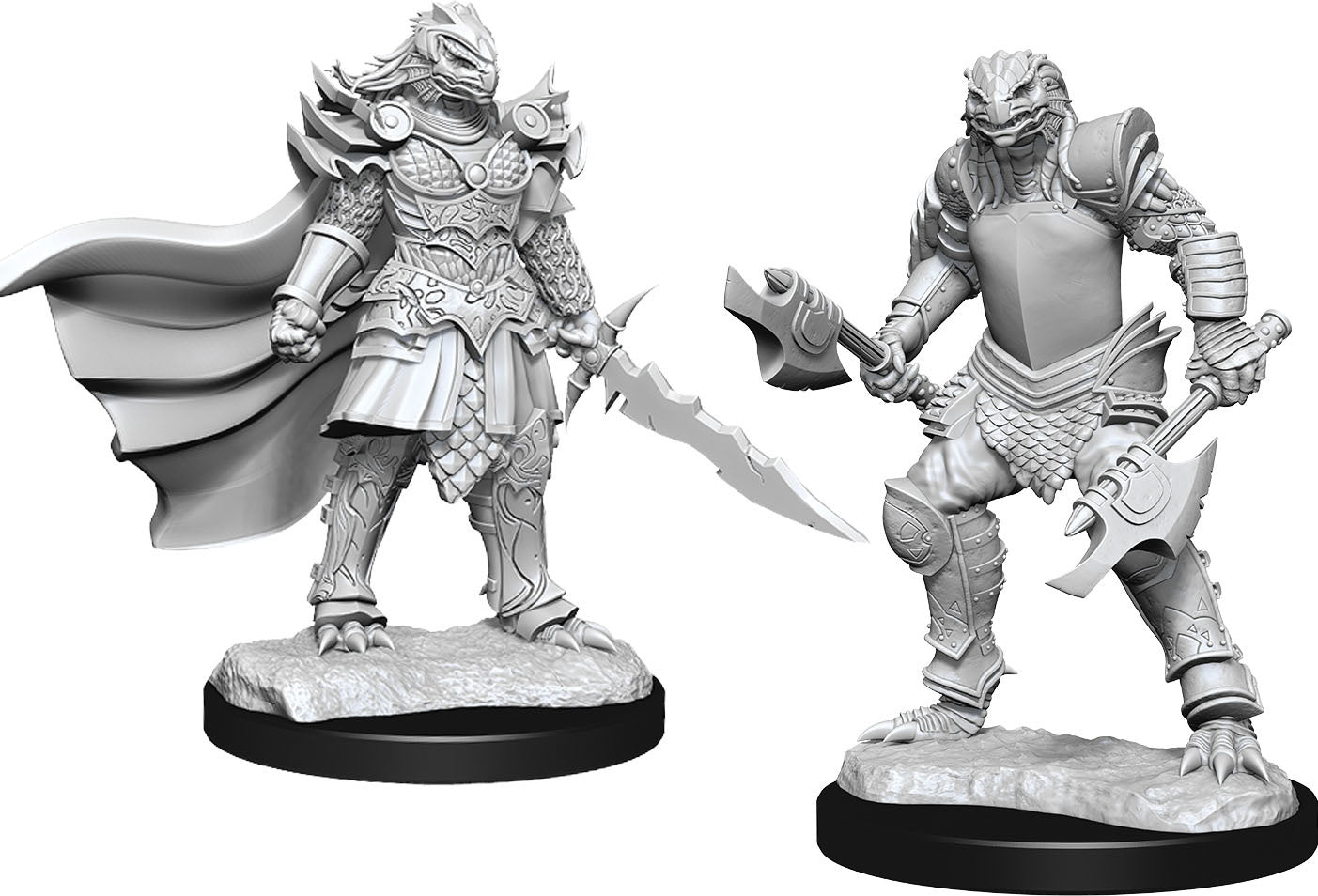 Nolzur's Marvelous Miniatures: Female Dragonborn Fighter