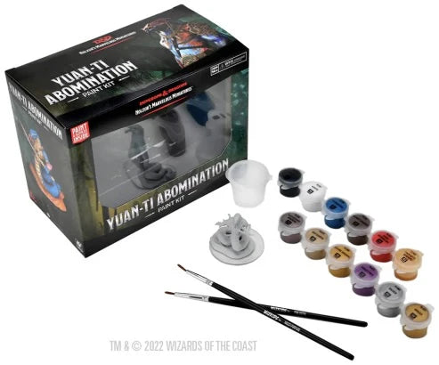 Dungeons & Dragons: Nolzurs Marvelous Unpainted Miniatures Yuan-ti (Paint Night Kit)