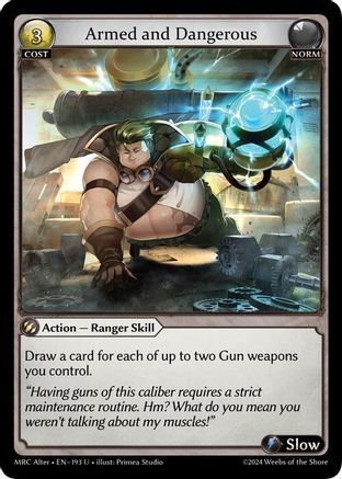 Armed and Dangerous (193) [Mercurial Heart Alter Edition]