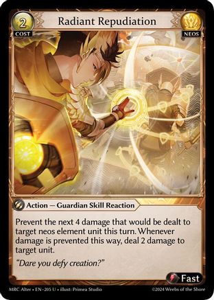 Radiant Repudiation (205) [Mercurial Heart Alter Edition]