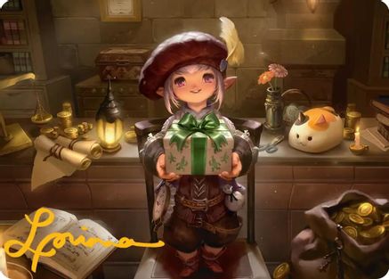 Tataru Taru Art Card (Gold-Stamped Signature) [FINAL FANTASY Art Series]