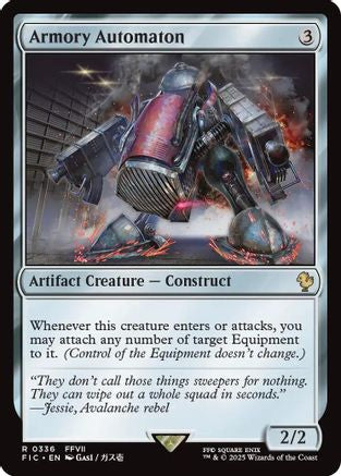 Armory Automaton (Surge Foil) [FINAL FANTASY Commander]