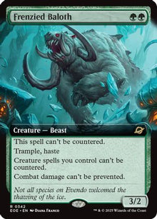 Frenzied Baloth (Extended Art) [Edge of Eternities]