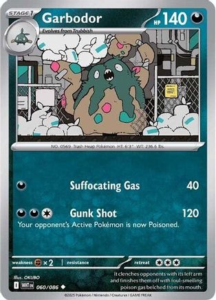 Garbodor (060/086) [Scarlet & Violet: White Flare]