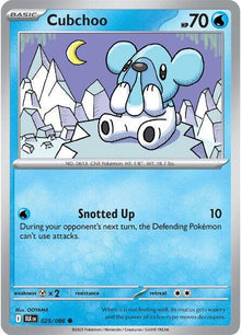 Cubchoo (025/086) [Scarlet & Violet: Black Bolt]