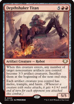 Depthshaker Titan [Edge of Eternities Commander]