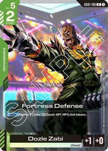 Fortress Defense (GD01-106) - Newtype Rising Holofoil