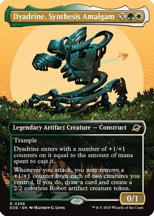 Dyadrine, Synthesis Amalgam (Borderless) [Edge of Eternities]