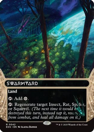 Swarmyard (0042) (Borderless) [Edge of Eternities: Stellar Sights]