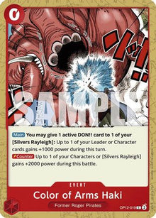 Color of Arms Haki [Legacy of the Master]