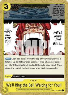 We'll Ring the Bell Waiting for You!! [Legacy of the Master]
