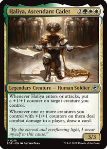 Haliya, Ascendant Cadet [Edge of Eternities]