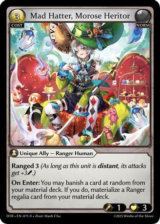 Mad Hatter, Morose Heritor (075) [Distorted Reflections]