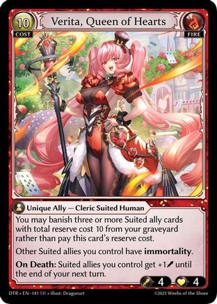 Verita, Queen of Hearts (141) [Distorted Reflections]