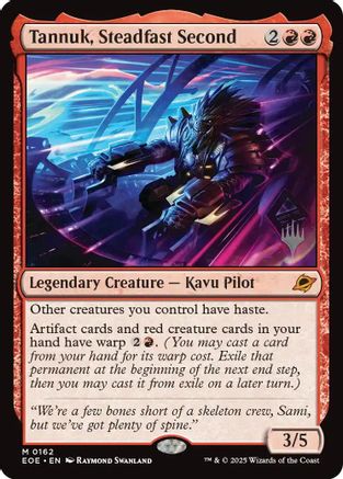 Tannuk, Steadfast Second (Promo Pack) [Edge of Eternities Promo Pack]