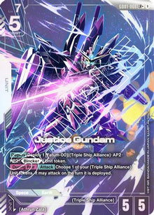 Justice Gundam (LR+) (GD01-066) - Newtype Rising Holofoil