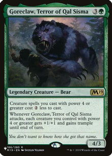 Goreclaw, Terror of Qal Sisma [The List]