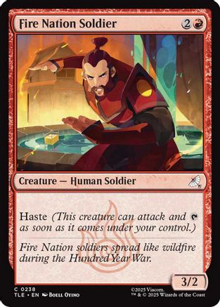 Fire Nation Soldier [Avatar: The Last Airbender: Eternal-Legal]