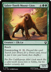 Saber-Tooth Moose-Lion [Avatar: The Last Airbender]