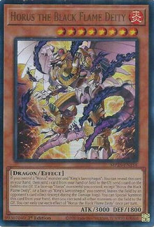 Horus the Black Flame Deity [MP25-EN158] Ultra Rare