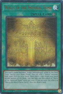 Walls of the Imperial Tomb [MP25-EN168] Ultra Rare