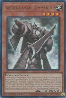 Ancient Gear Commander [MP25-EN179] Ultra Rare