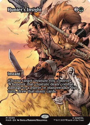 Hunter's Insight (Borderless) [Marvel Universe: Eternal-Legal]