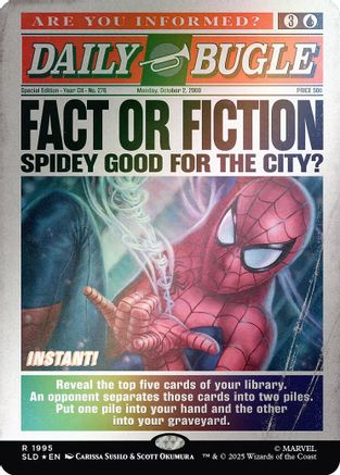 Fact or Fiction (1995) (Rainbow Foil) [Secret Lair Drop Series]