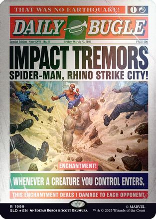 Impact Tremors (1999) (Rainbow Foil) [Secret Lair Drop Series]