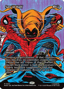 Saw in Half (Borderless) [Marvel Universe: Eternal-Legal]