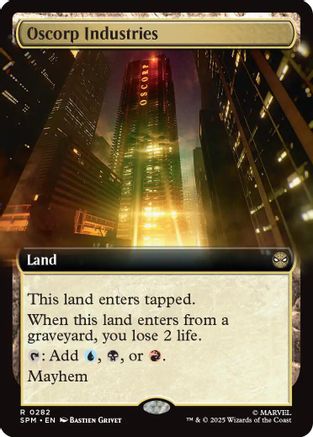 Oscorp Industries (Extended Art) [Marvel's Spider-Man]
