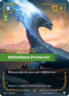 Whiteflame Protector (082/298) - Origins Foil