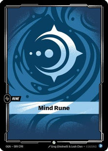 Mind Rune (089/298) - Origins Foil