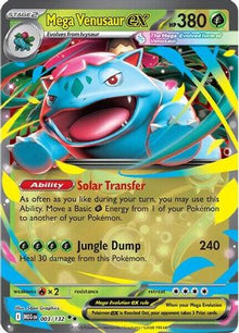 Mega Venusaur ex (003/132) [Mega Evolution: Base Set]