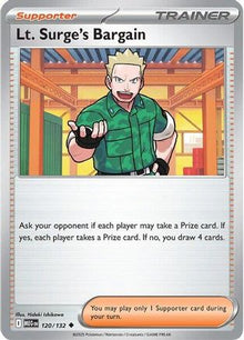 Lt. Surge's Bargain (120/132) [Mega Evolution: Base Set]