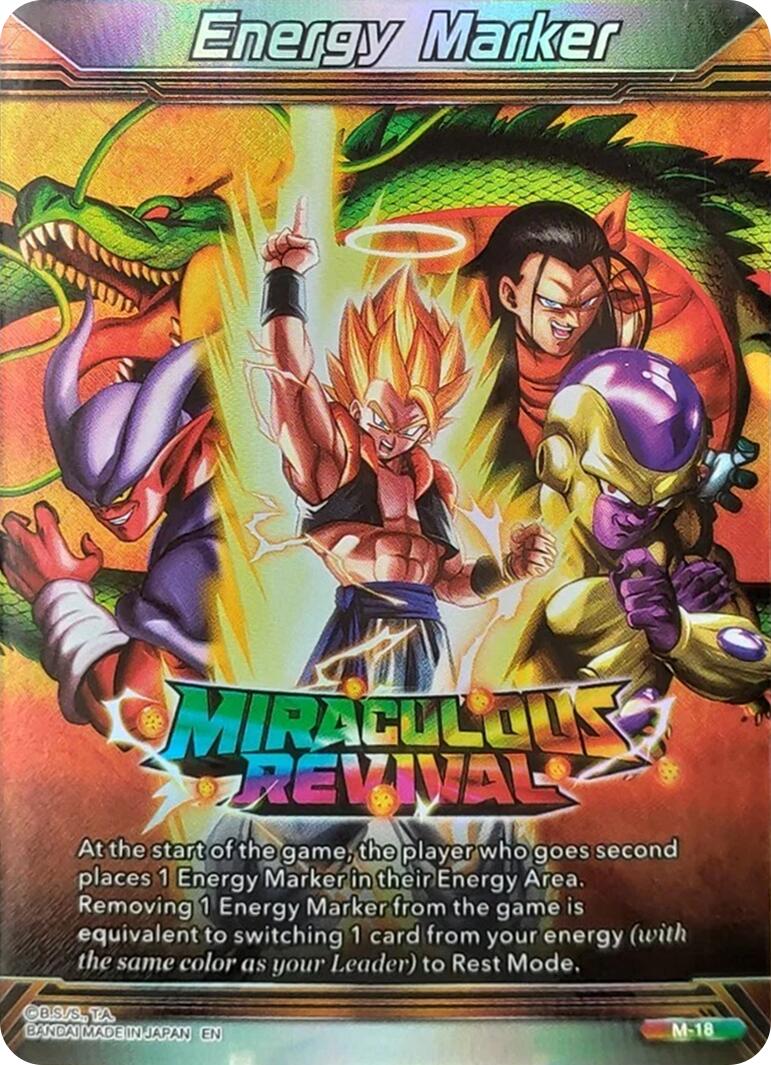 Energy Marker - Miraculous Revival (Silver) (M-18) [Prismatic Clash]