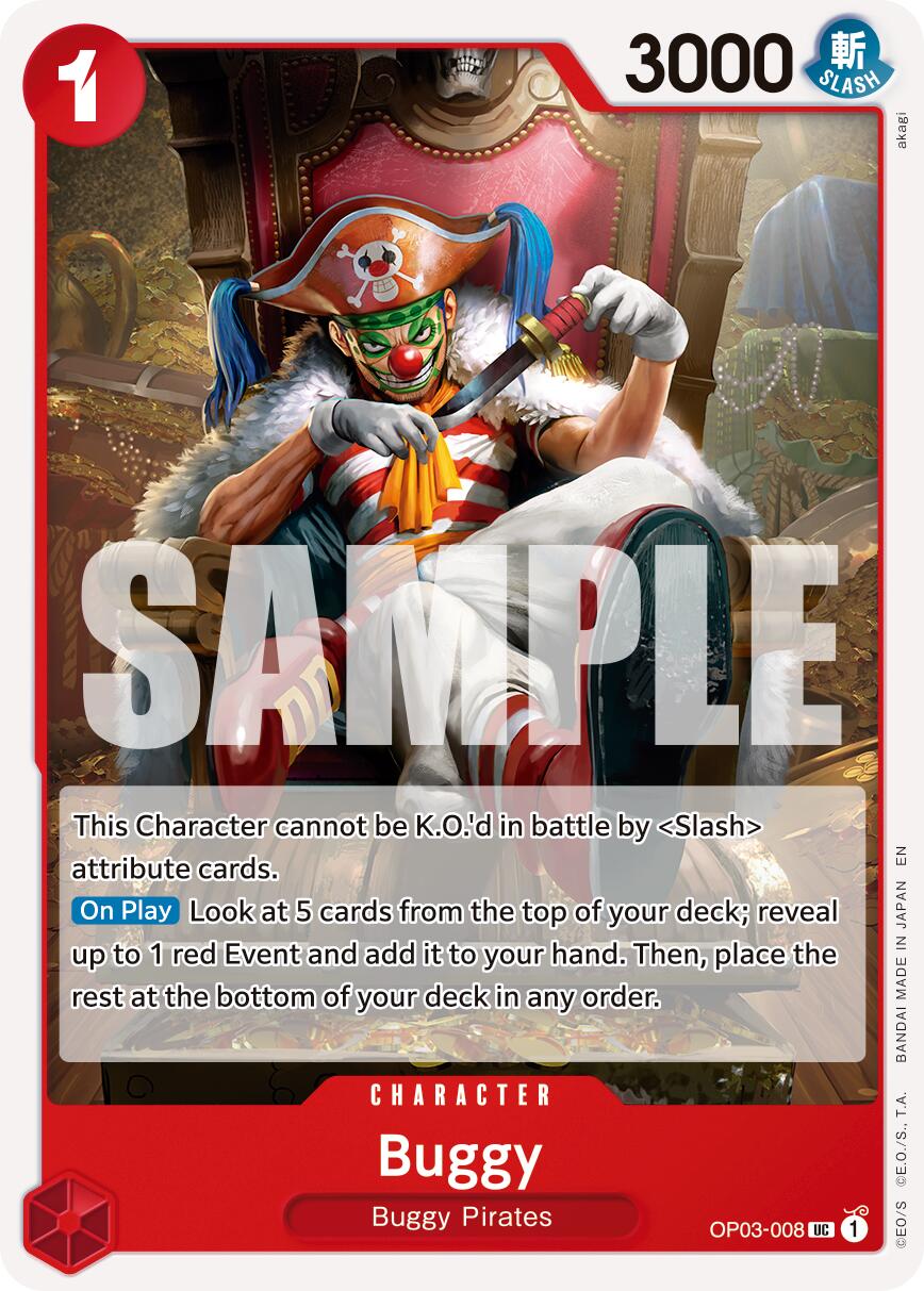 Buggy (OP03-008) (Reprint) [Premium Booster -The Best- Vol. 2]