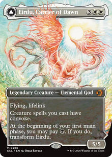 Eirdu, Carrier of Dawn (Borderless) [Lorwyn Eclipsed]