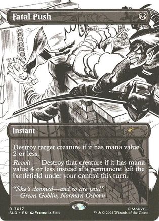 Fatal Push (7017) [Secret Lair Drop Series]
