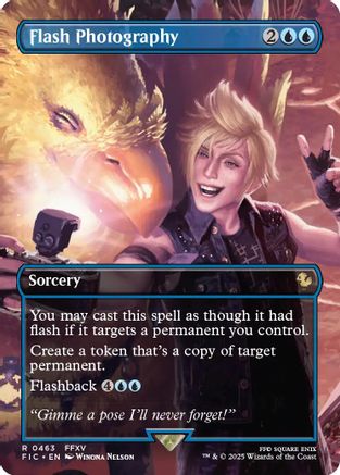 Flash Photography (Borderless) [FINAL FANTASY Commander]
